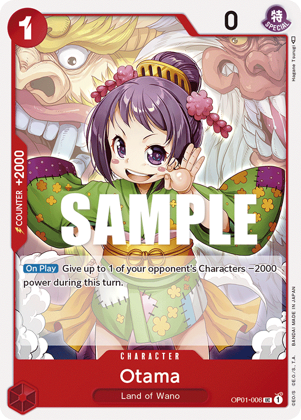 Otama OP01-006 Uncommon card from Romance Dawn