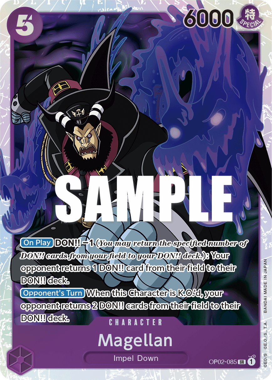 Magellan OP02-085 Super Rare card from Paramount War
